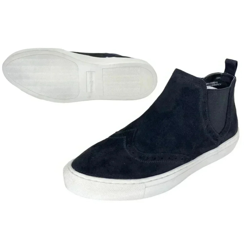 Seven Dials Darcy Black Fabric Suede Slip-On Womens Sneakers Size 8.5M - Picture 12 of 14